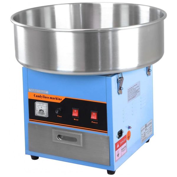 Maquina-de-Algodao-Doce-Eletrica-Profissional-em-Aco-foto-0