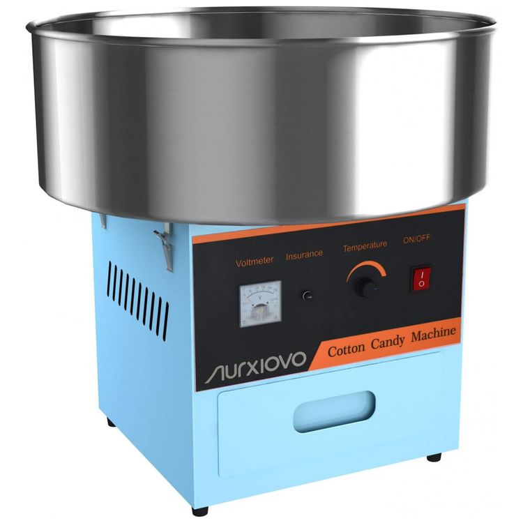Maquina-de-Algodao-Doce-Eletrica-Profissional-em-Aco-foto-0