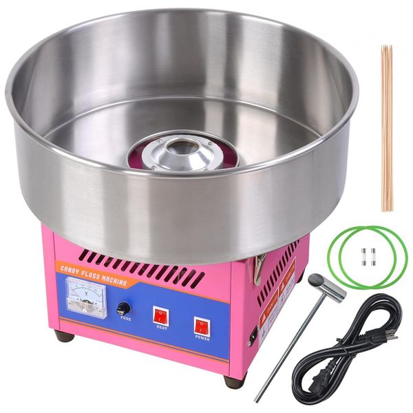 Maquina-de-Algodao-Doce-Eletrica-110V-Yescom-Rosa-foto-0