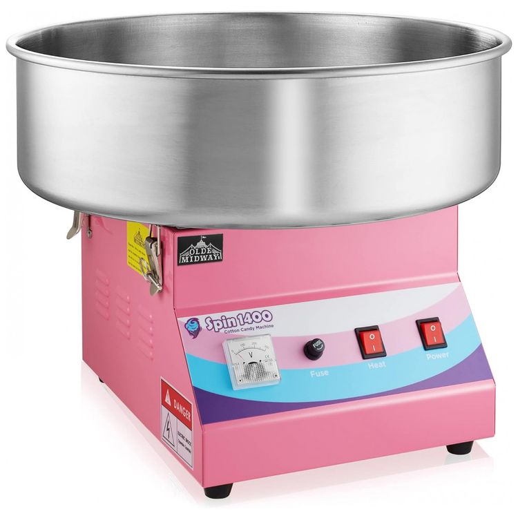 Maquina-de-Algodao-Doce-Eletrica-Profissional-em-Aco-foto-0