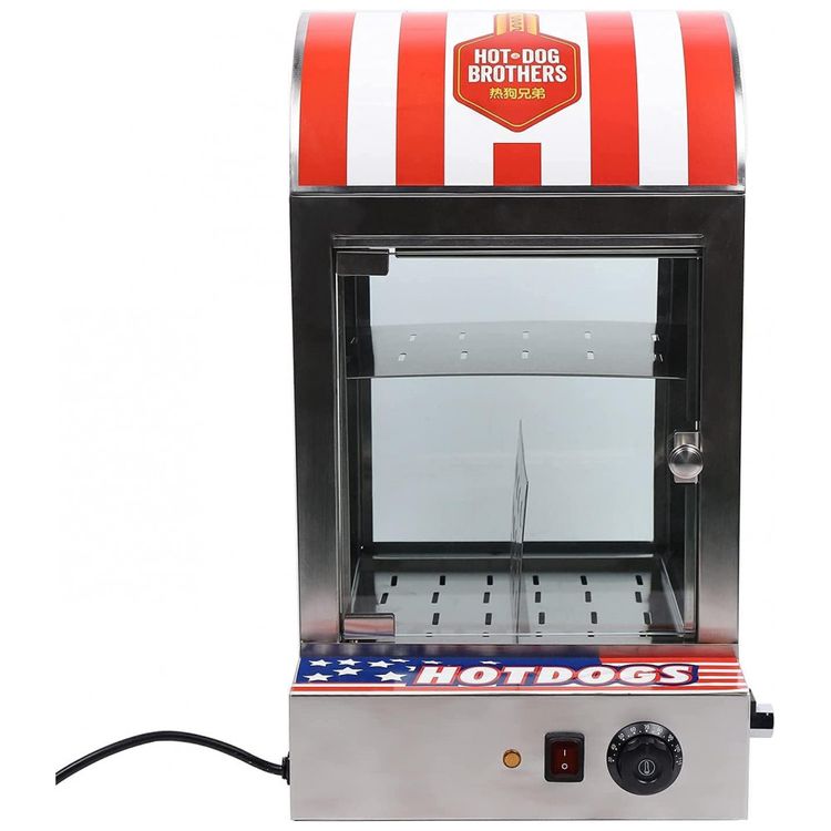 Maquina-de-Hot-Dog-Profissional-em-Aco-Inoxidavel-110V-foto-0