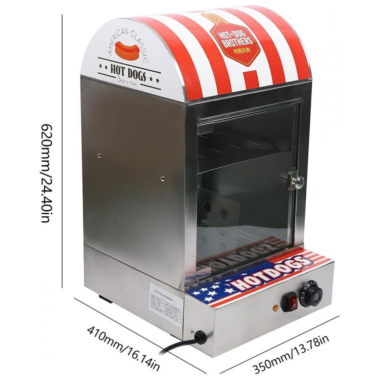 Maquina-de-Hot-Dog-Profissional-em-Aco-Inoxidavel-110V-foto-3