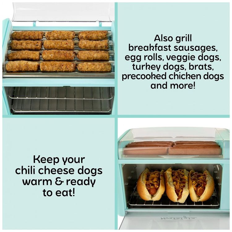 Maquina-de-Hot-Dog-Retro-ate-8un-Por-Vez-em-Aco-Inoxidavel-foto-2