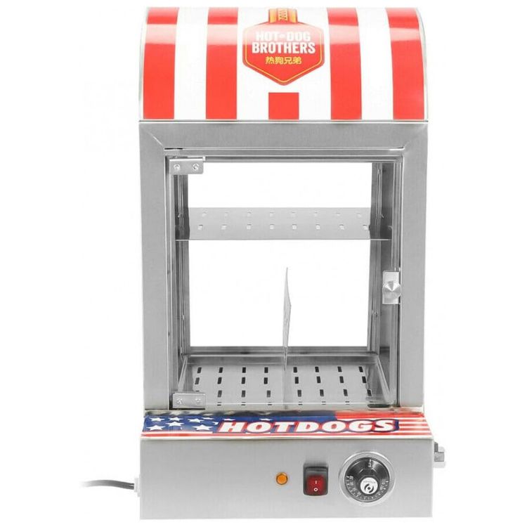 Maquina-de-Hot-Dog-Profissional-em-Aco-Inoxidavel-110V-foto-2