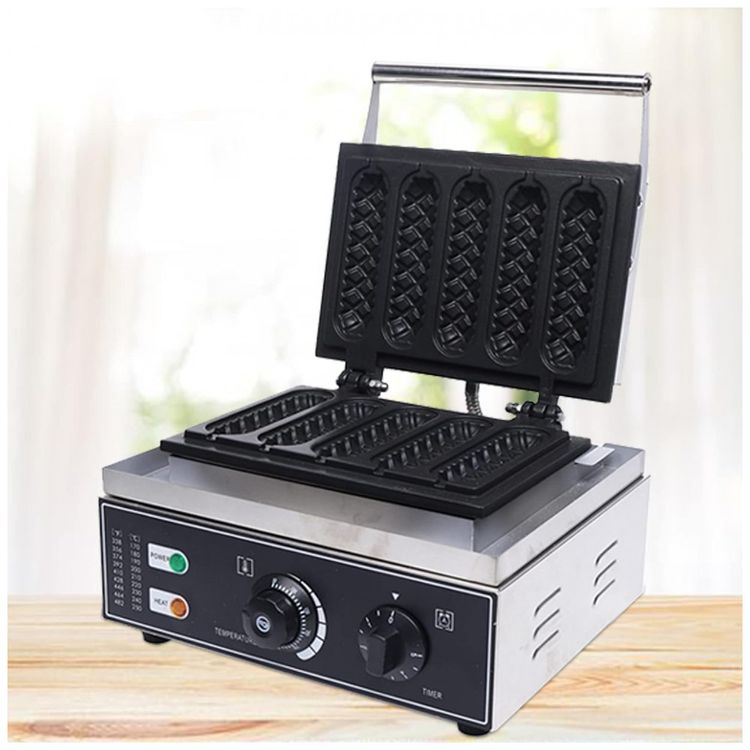 Maquina-de-Hot-Dog-Profissional-Antiaderente-ate-5un-Por-Vez-foto-1