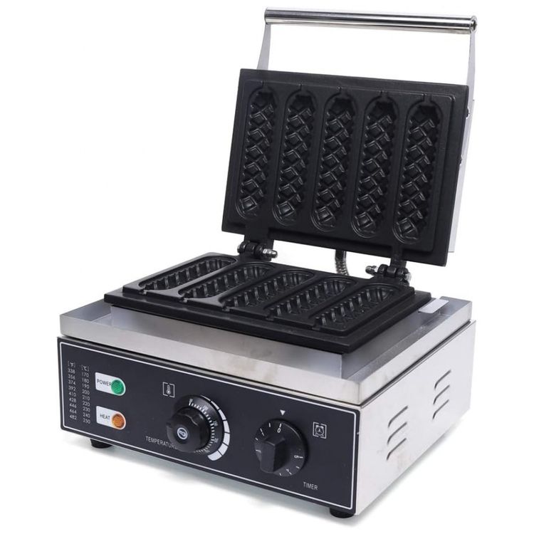Maquina-de-Hot-Dog-Profissional-Antiaderente-ate-5un-Por-Vez-foto-3