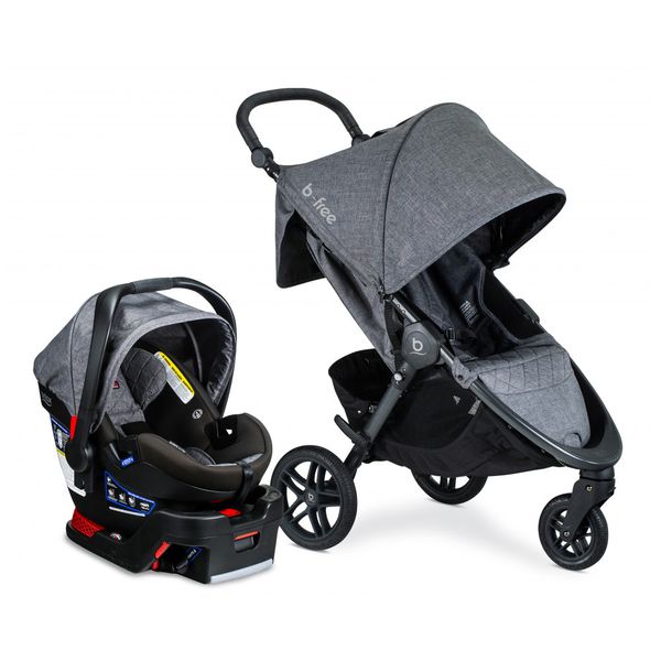 Carrinho-de-Bebe-com-Cadeira-para-Carro-Britax-B-Free-foto-0