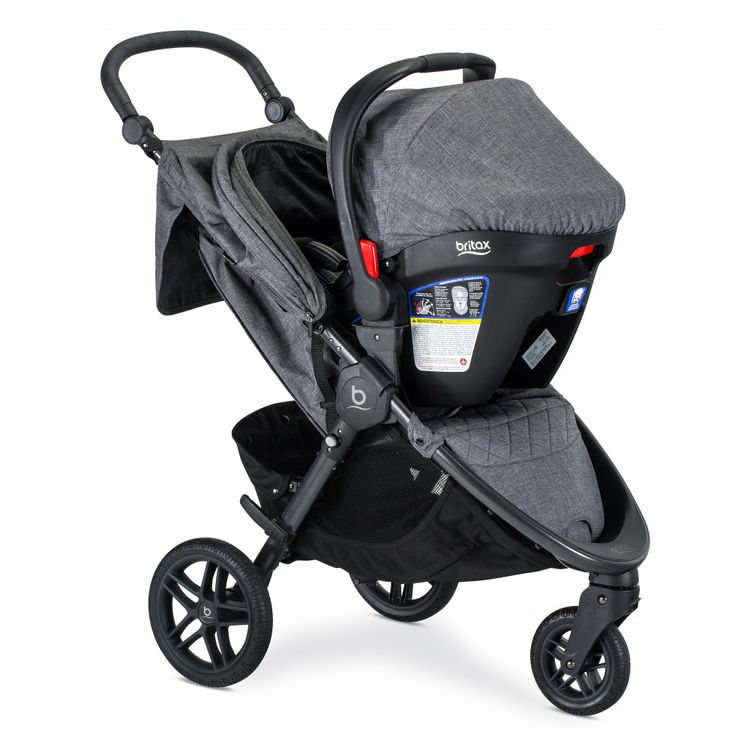 Carrinho-de-Bebe-com-Cadeira-para-Carro-Britax-B-Free-foto-1