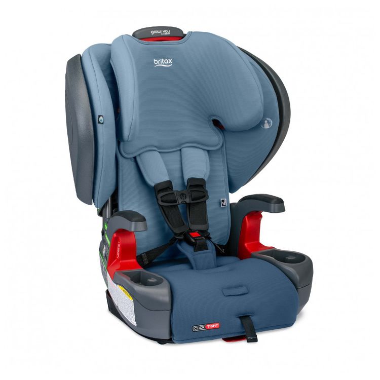 Assento-Infantil-com-Apoio-para-Carro-Britax-Grow-Azul-foto-0