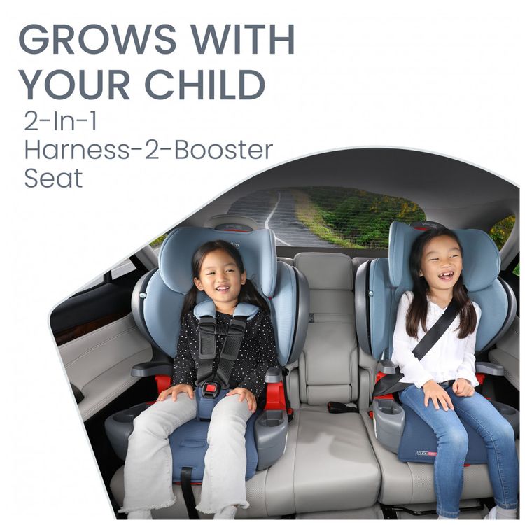 Assento-Infantil-com-Apoio-para-Carro-Britax-Grow-Azul-foto-1