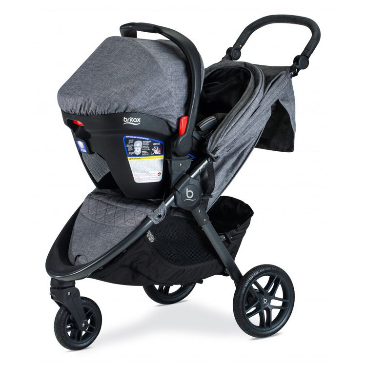 Carrinho-de-Bebe-com-Cadeira-para-Carro-Britax-B-Free-foto-5
