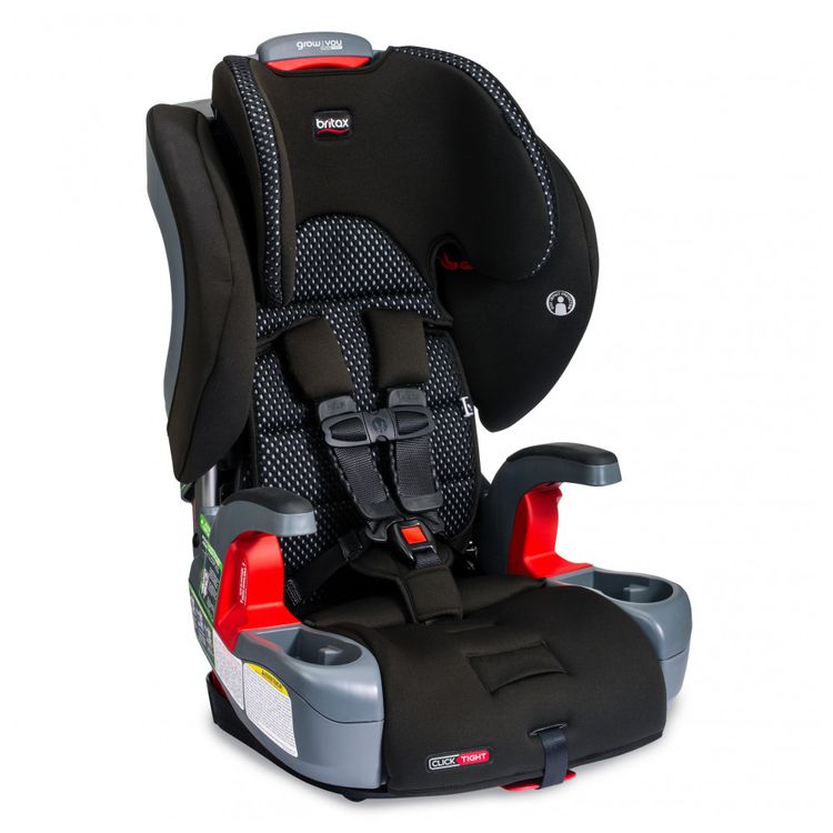 Assento-Infantil-com-Apoio-para-Carro-Britax-Grow-Preto-foto-0