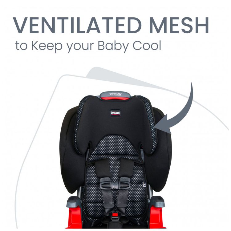 Assento-Infantil-com-Apoio-para-Carro-Britax-Grow-Preto-foto-4