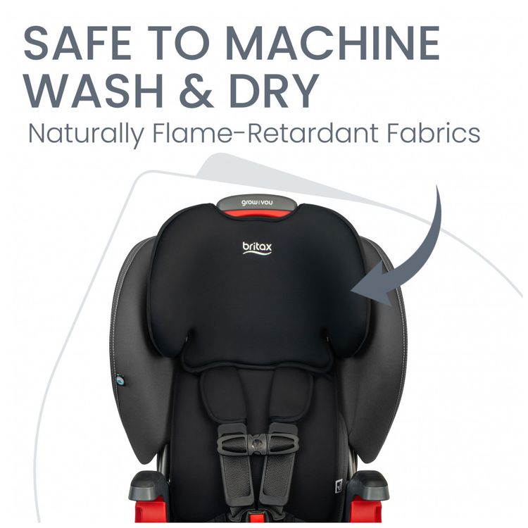Assento-Infantil-com-Apoio-para-Carro-Britax-Grow-Preto-foto-4