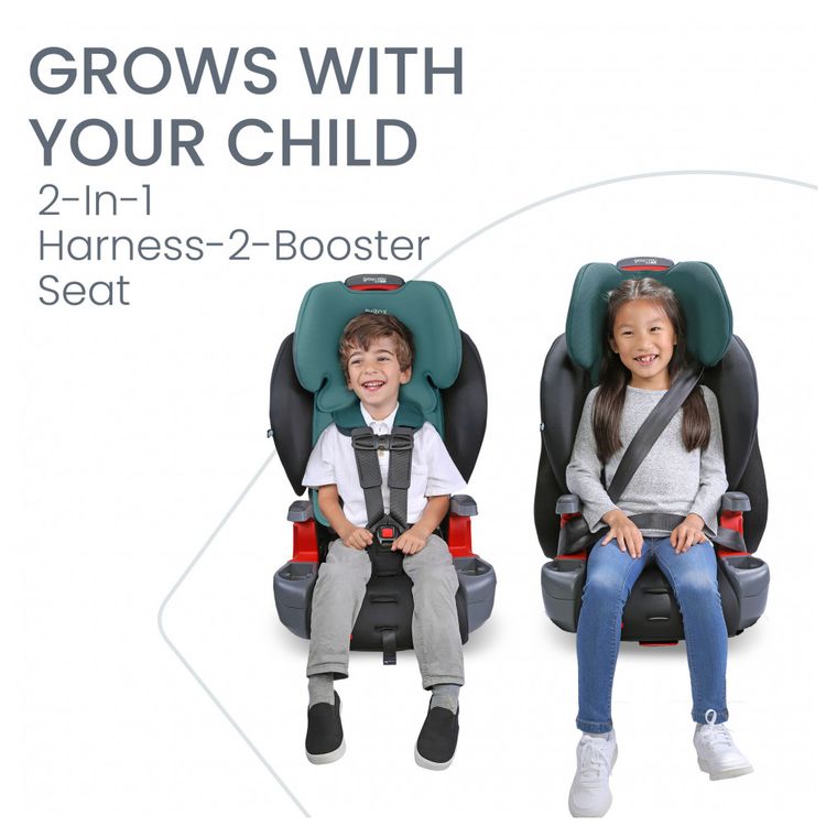 Assento-Infantil-com-Apoio-para-Carros-Britax-Grow-Verde-foto-1