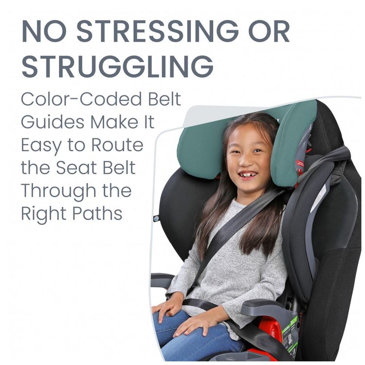 Assento-Infantil-com-Apoio-para-Carros-Britax-Grow-Verde-foto-5