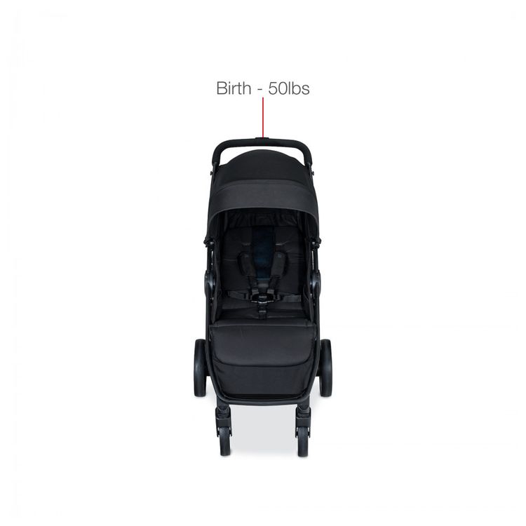 Carrinho-de-Bebe-com-Cadeira-para-Carro-Britax-B-Free-Cinza-foto-1