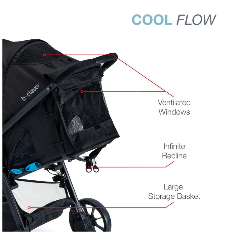 Carrinho-de-Bebe-com-Cadeira-para-Carro-Britax-B-Free-Cinza-foto-3
