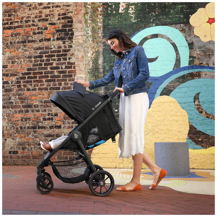 Carrinho-de-Bebe-com-Cadeira-para-Carro-Britax-B-Free-Cinza-foto-5