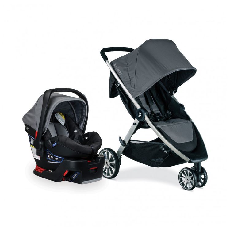 Carrinho-de-Bebe-com-Cadeira-para-Carro-Britax-B-Lively-foto-0