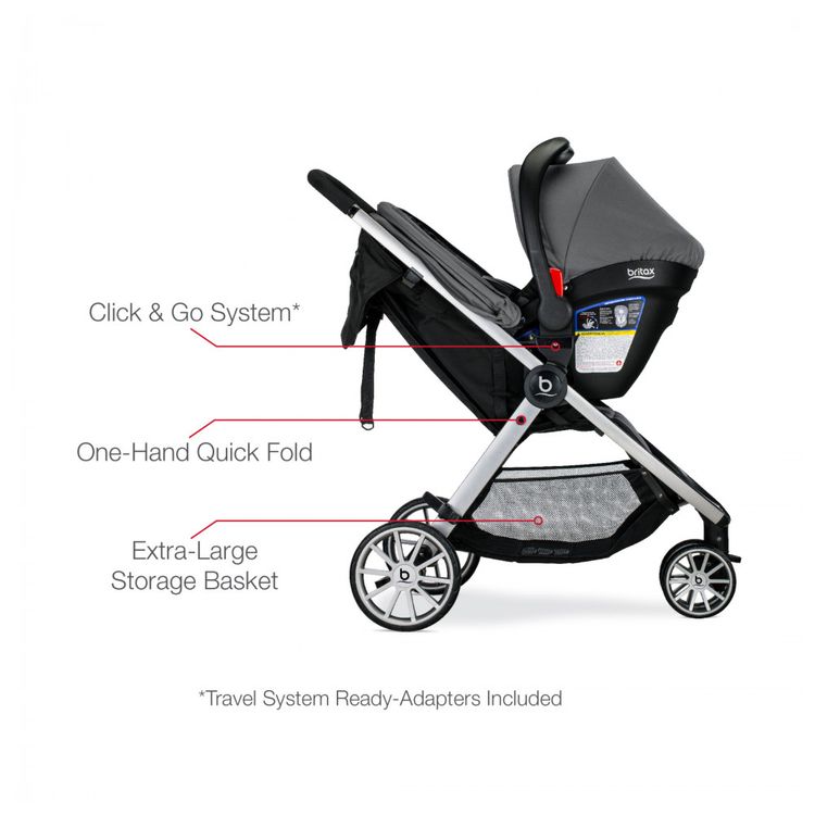Carrinho-de-Bebe-com-Cadeira-para-Carro-Britax-B-Lively-foto-4