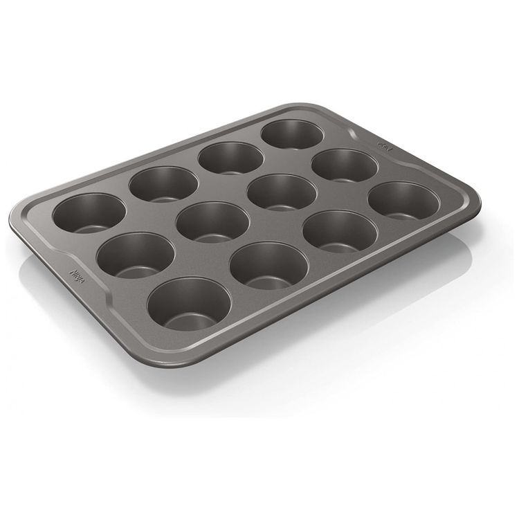 Forma-para-12-Muffins-Antiaderente-para-ate-260C-no-Forno-foto-0