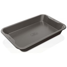 Forma-Assadeira-Antiaderente-34-x--Ninja-B30116-Cinza-foto-0