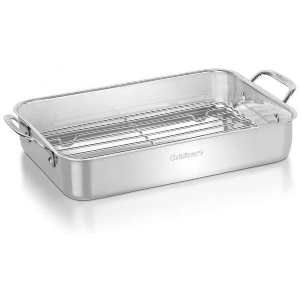 Forma-Assadeira-com-Grelha-em-Aco-Inoxidavel-Cuisinart-7117-foto-0