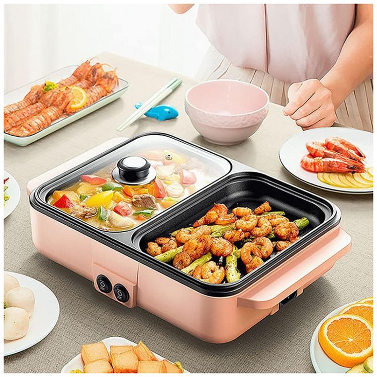 Churrasqueira-Eletrica-Grill-2-em-1-com-Controle-de-foto-1