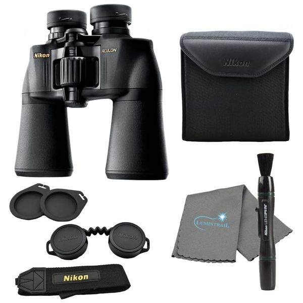 Binoculos-10x50-para-Adultos-com-Caneta-de-Lente-Nikon-e-foto-0