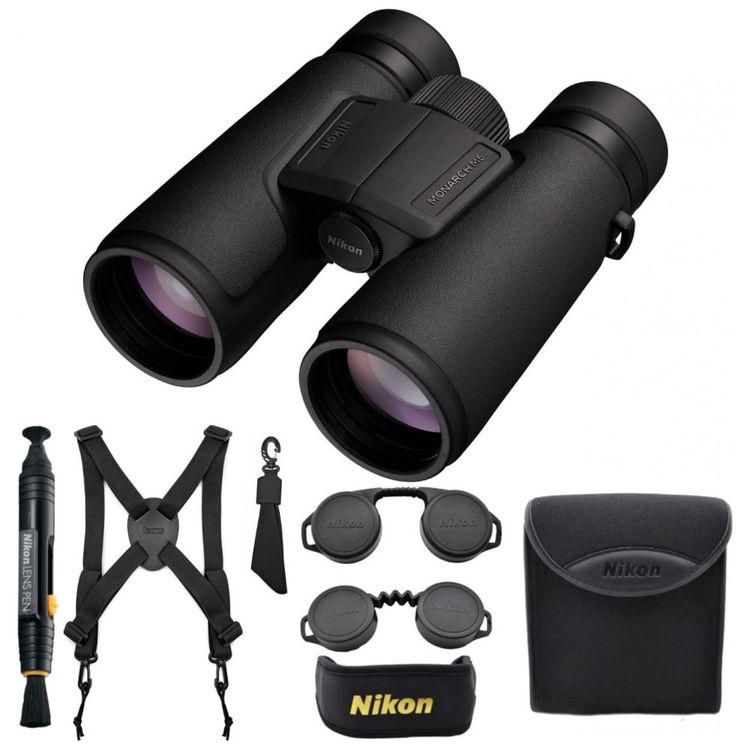 Binoculos-12x42-para-Adultos-com-3-Acessorios-Nikon-Monarch-foto-0