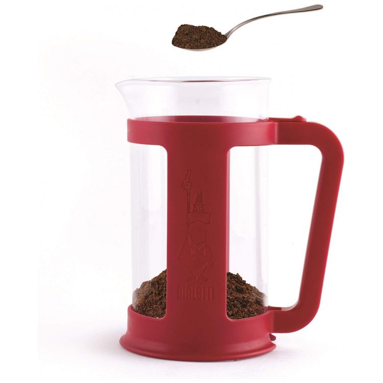 Cafeteira-de-Prensa-Francesa-1-Litro-Bialetti-Vermelha-foto-2