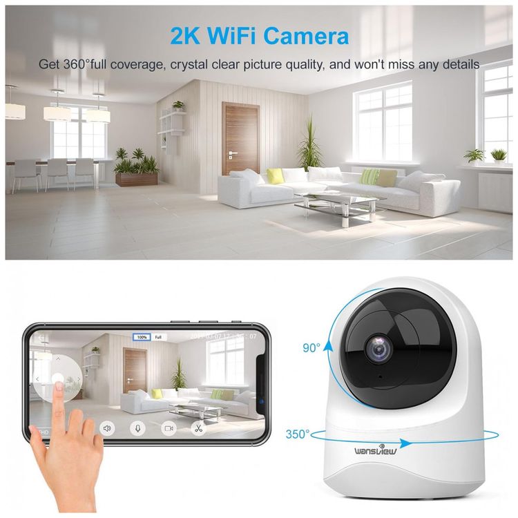Baba-Eletronica-Camera-HD-1080P-com-Visao-Noturna-Wansview-foto-2