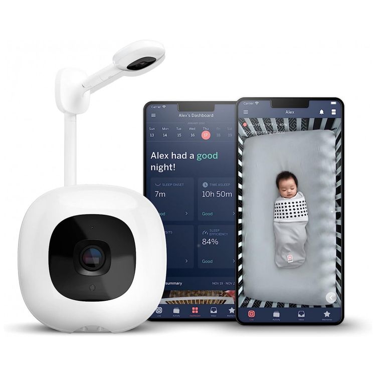 Baba-Eletronica-com-Monitor-HD-1080p-e-Visao-Noturna-Nanit-foto-0