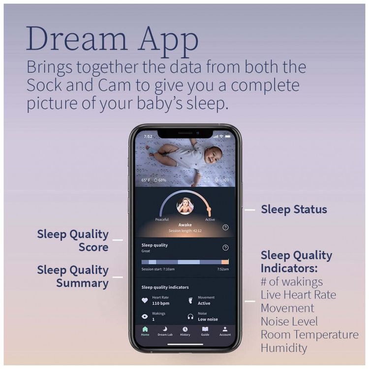 Baba-Eletronica-com-Camera-HD-e-Dream-Sock-Indicador-de-foto-2