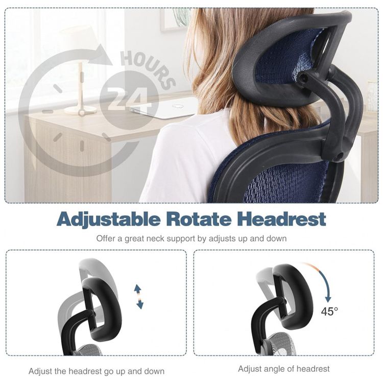 Cadeira-de-Escritorio-Ergonomica-com-Suporte-Lombar-e-Apoios-foto-4