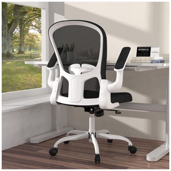 Cadeira-de-Escritorio-Ergonomica-em-Malha-Respiravel-com-foto-0