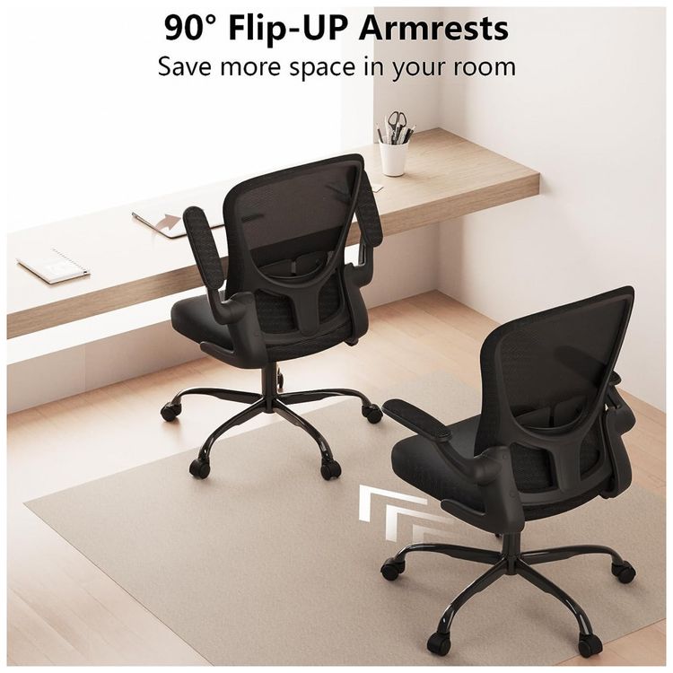 Cadeira-de-Escritorio-Ergonomica-em-Malha-Respiravel-com-foto-1