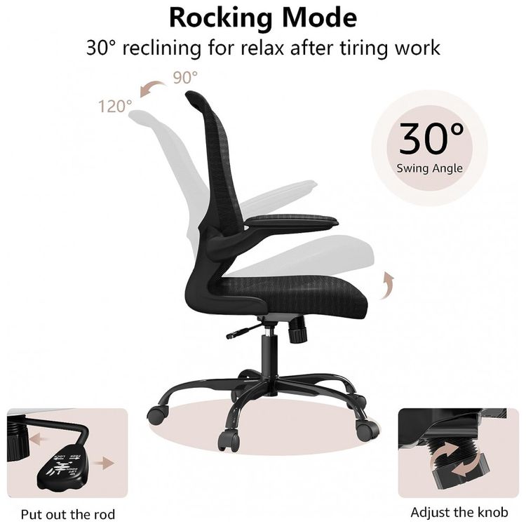Cadeira-de-Escritorio-Ergonomica-em-Malha-Respiravel-com-foto-4
