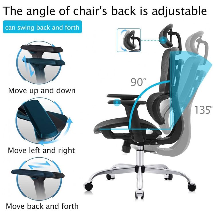 Cadeira-Ergonomica-com-Apoio-para-Lombar-e-Bracos-foto-1