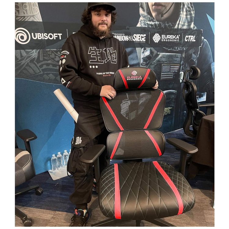Cadeira-de-Escritorio-Gamer-Ergonomica-com-Apoio-3D-EUREKA-foto-2