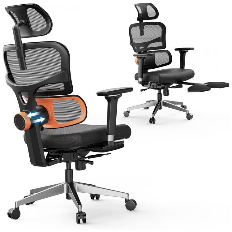 Cadeira-de-Escritorio-Ergonomica-com-Suporte-para-Lombar-4D-foto-2