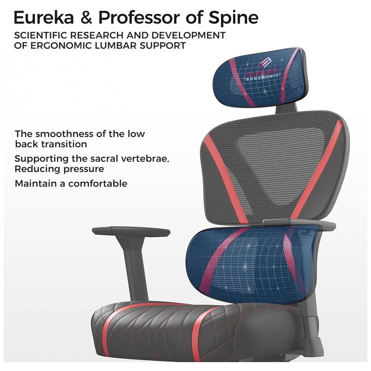 Cadeira-de-Escritorio-Gamer-Ergonomica-com-Apoio-3D-EUREKA-foto-4