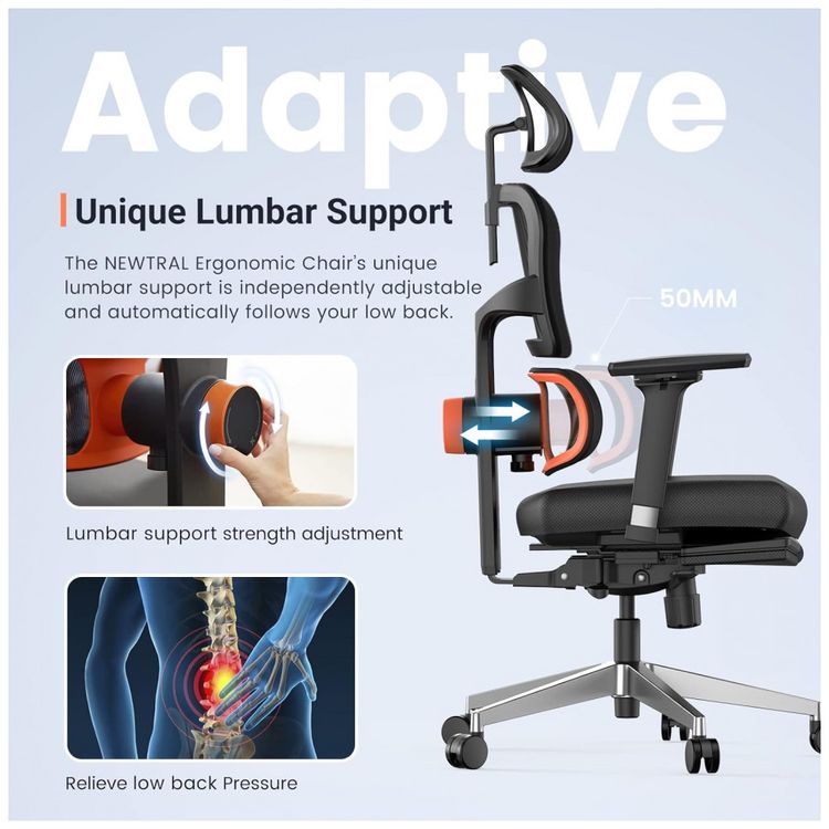 Cadeira-de-Escritorio-Ergonomica-com-Suporte-para-Lombar-4D-foto-3
