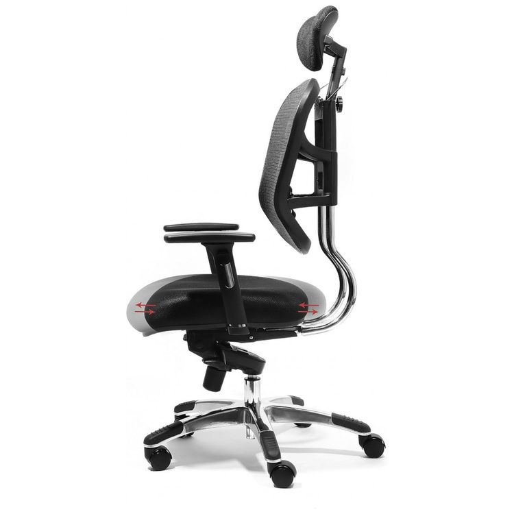 Cadeira-de-Escritorio-Ergonomica-e-Reclinavel-com-Encosto-foto-1
