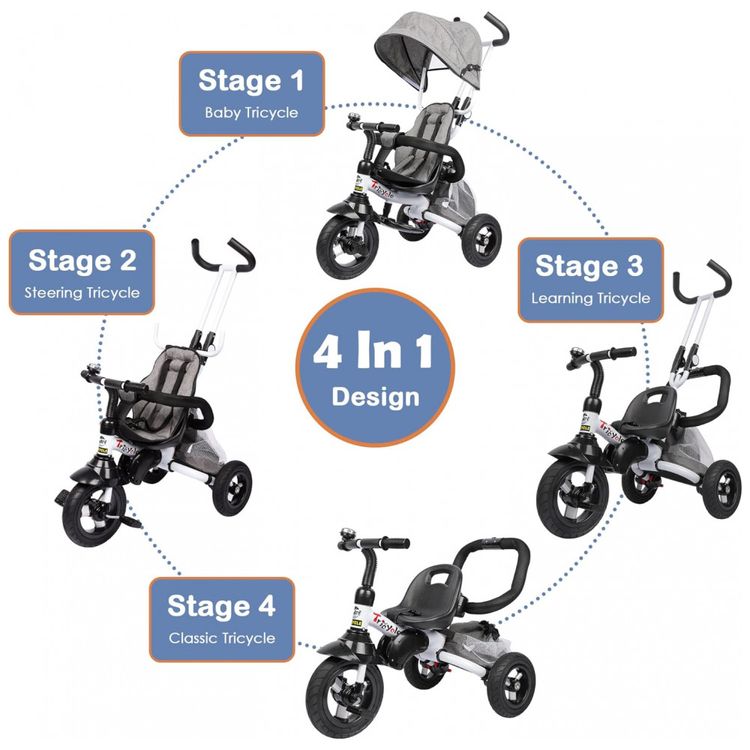 Triciclo-Infantil-para-Passeio-com-Assento-Ajustavel-4-foto-1