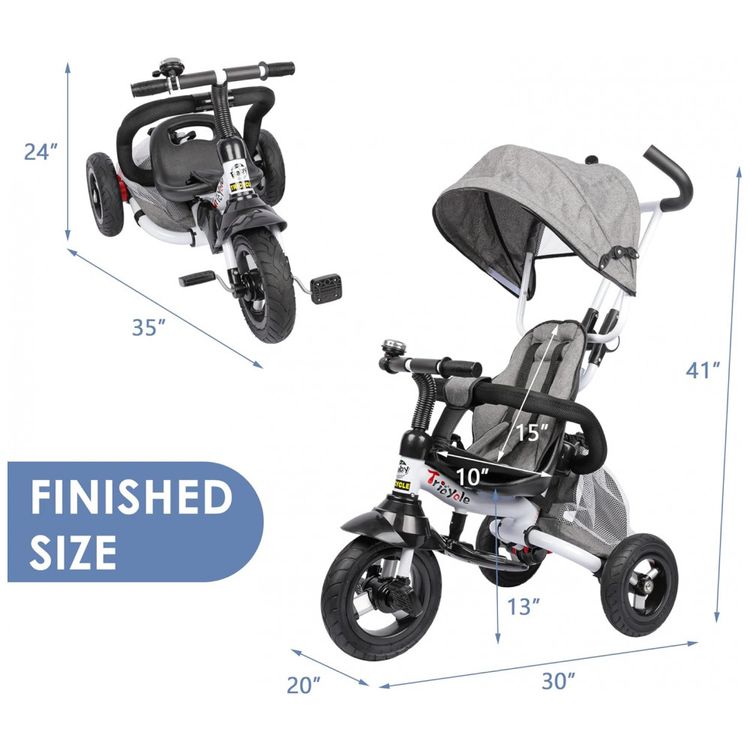 Triciclo-Infantil-para-Passeio-com-Assento-Ajustavel-4-foto-3