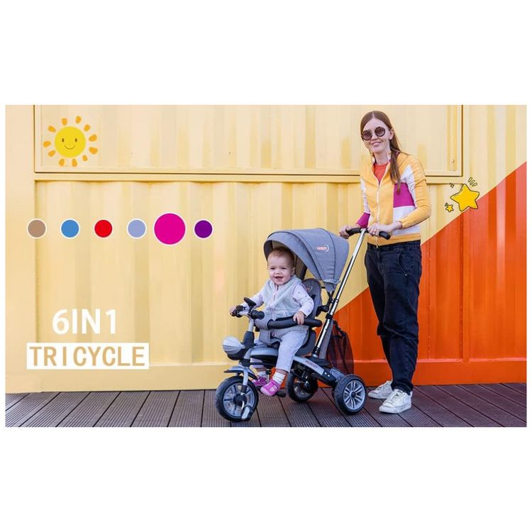 Triciclo-Infantil-para-Passeio-com-Assento-Ajustavel-6-foto-3