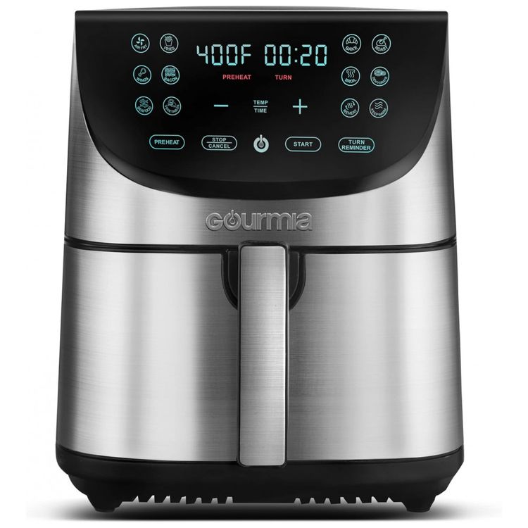 Air-Fryer-8-Litros-com-Painel-de-Controle-Digital-Aco-foto-0