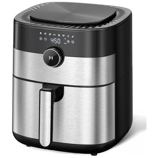 Air-Fryer-6-Litros-com-8-Predefinicoes-e-Painel-de-Controle-foto-0